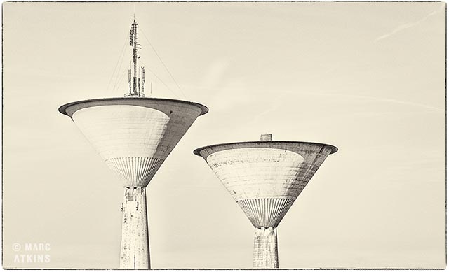 Water Towers monochrome 0096